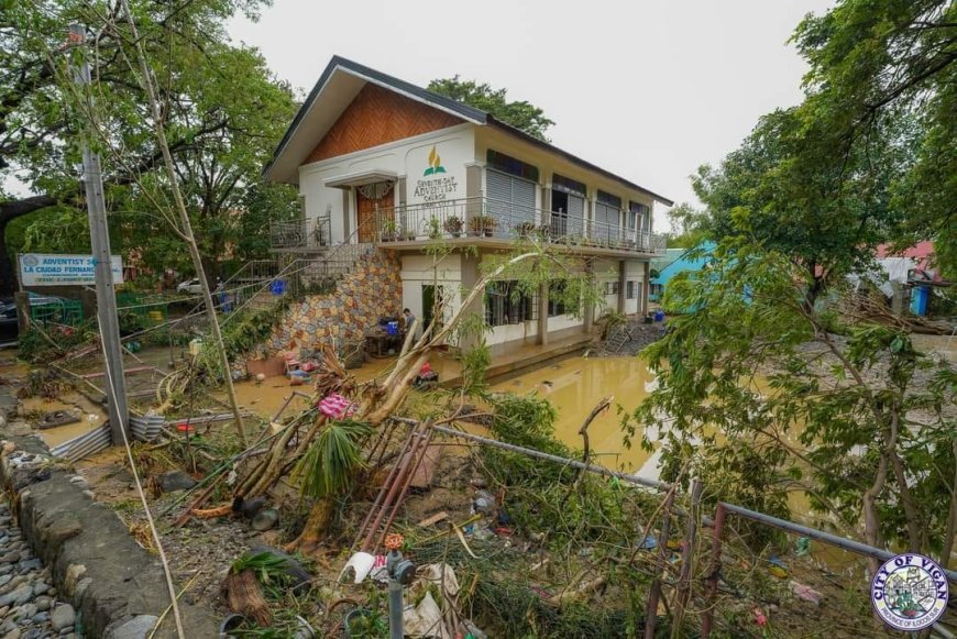 KITAEN| Nasurok duwa gasut a milyon ti danyos nga imbati ni bagyo "EGAY" ditoy Ciudad a Vigan.