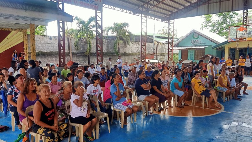 KITAEN| Maikatlo ti Brgy. Lapting, San Juan a nakaro a naapektaran kenni Bagyo Egay nga isu ti maysa kadagiti nawarasan ti relief goods babaen kenni Congressman Ronald Singson.