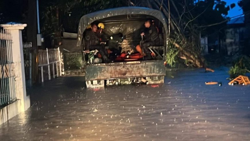 KITAEN| Apo agitay agparescue nga brgy. Particular iti cagayungan, abuor, San Pedro ken dinalaoan Mapan kayon apo ito asideg nga kaaruba yo nga nangangato iti lugar da.