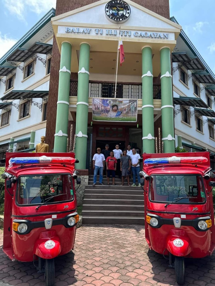 KITAEN| Turn-over (1st Batch) of Emergency Response Vehicles and Spine Board Sets to Brgy.